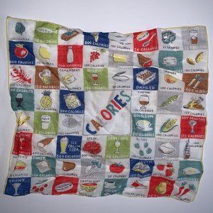 Vintage CALORIES Hankie